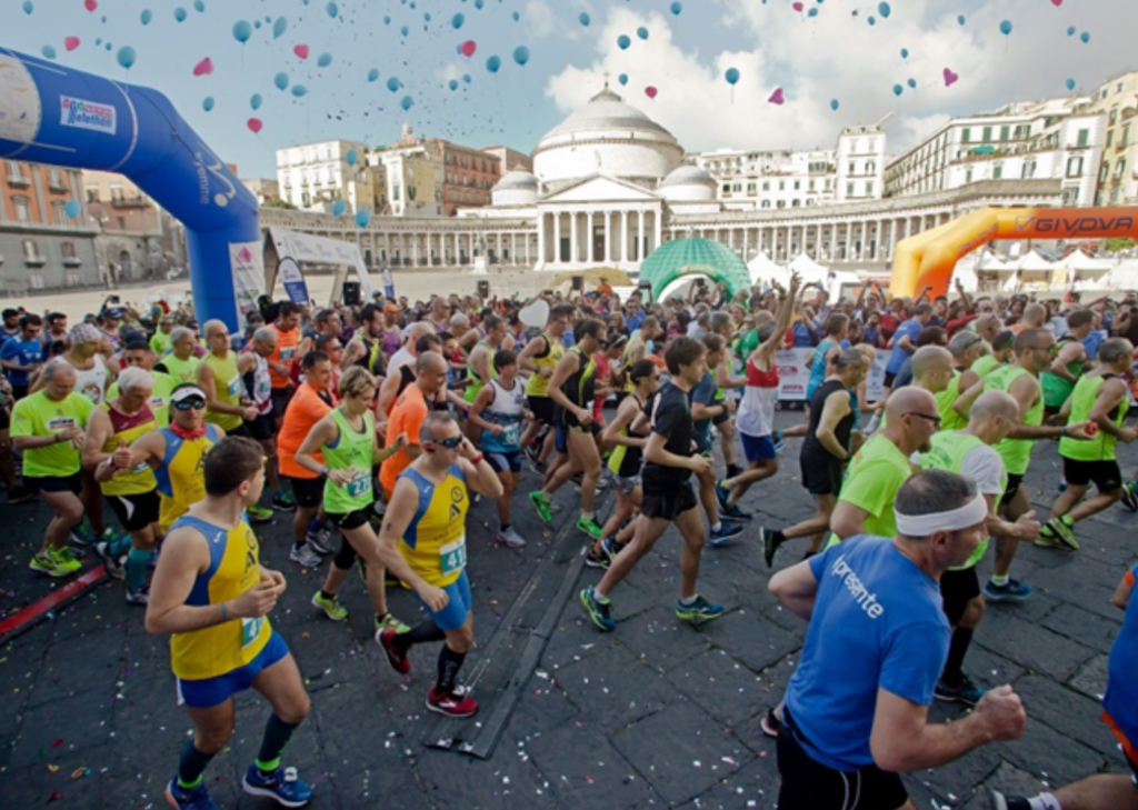 La "walk of life" a Napoli