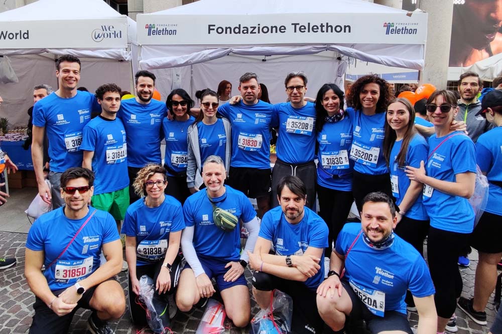 I dipendenti Arval Italia partecipano alla Milano Relay Marathon