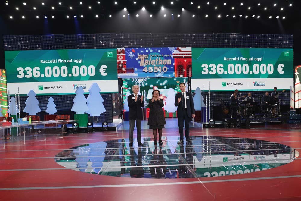 BNL BNP Paribas alla maratona tv di Fondazione Telethon sulle reti Rai