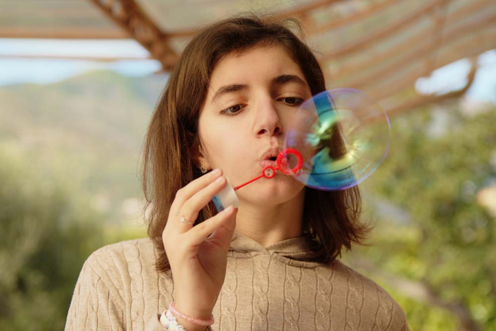 Penelope, una ragazza con la sindrome di Dravet